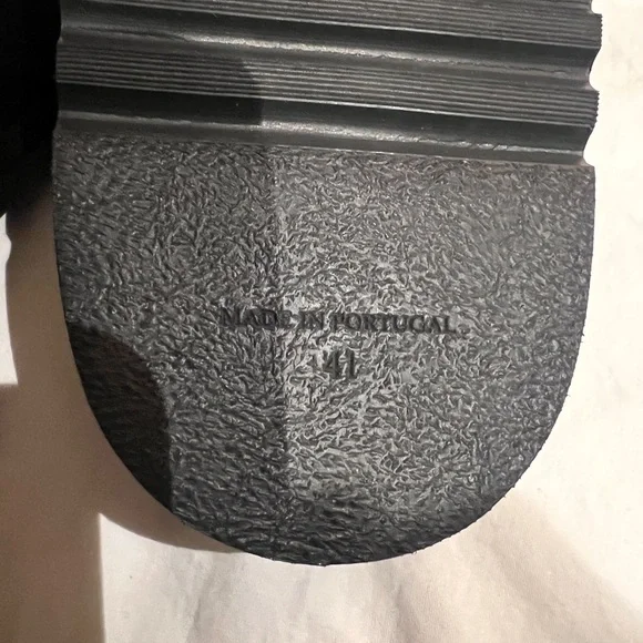 Jenni Kayne Double Strap Black Sandals - Picture 7 of 16